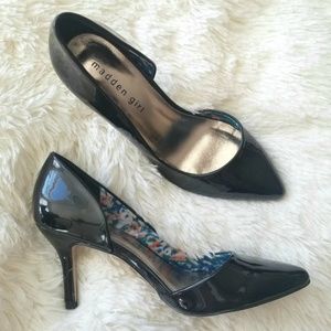 Black Patent Leather Madden Girl Pumps Size 7.5